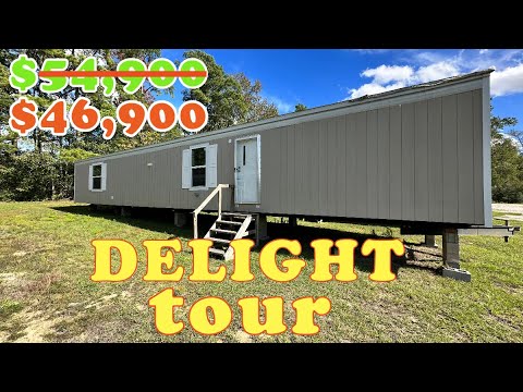 Unlocking Affordable Elegance: Delight Mobile Home Tour | 2 Beds, 2 Baths with Delivery included!