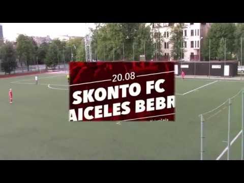 Latvijas 1.līgas čempionāts 2016 19.Kārta Skonto FC 2:0 FK Staiceles Bebri