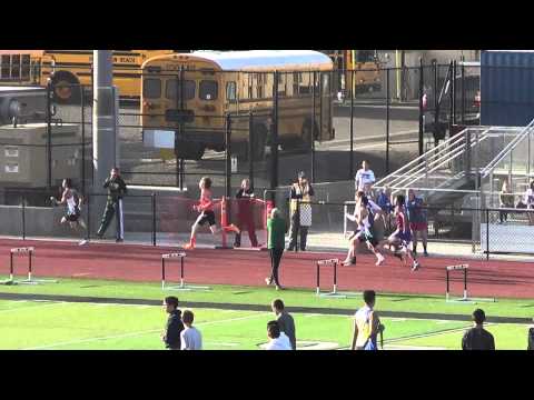 VarB 400m at Sunset League Finals 5-8-14 - Los Alamitos Boys