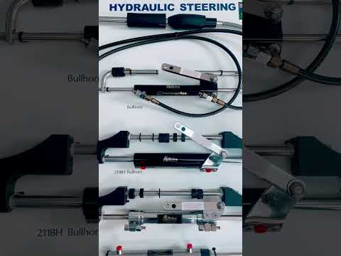 HyDrive’s Bullhorn Steering #engineering #hydraulics #australianmade #boat #steering