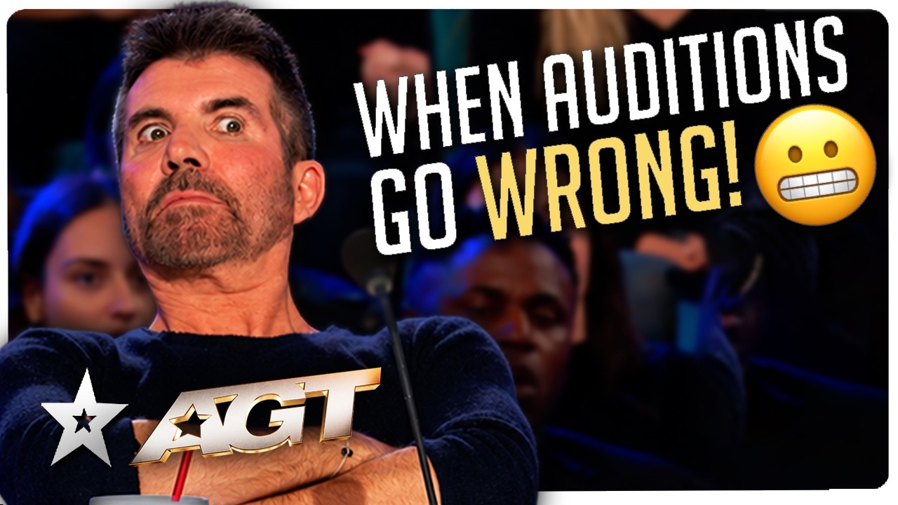 When Auditions Go WRONG on America's Got Talent!