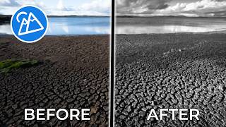Landscape Photo Editing (No Talking) | Tasmanian Wilderness Lakeside Dried Mud