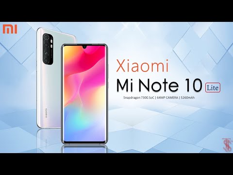 Xiaomi Mi Note 10 Lite Price, Official Look, Specifications, 8GB RAM, Camera, Features, Sale Details