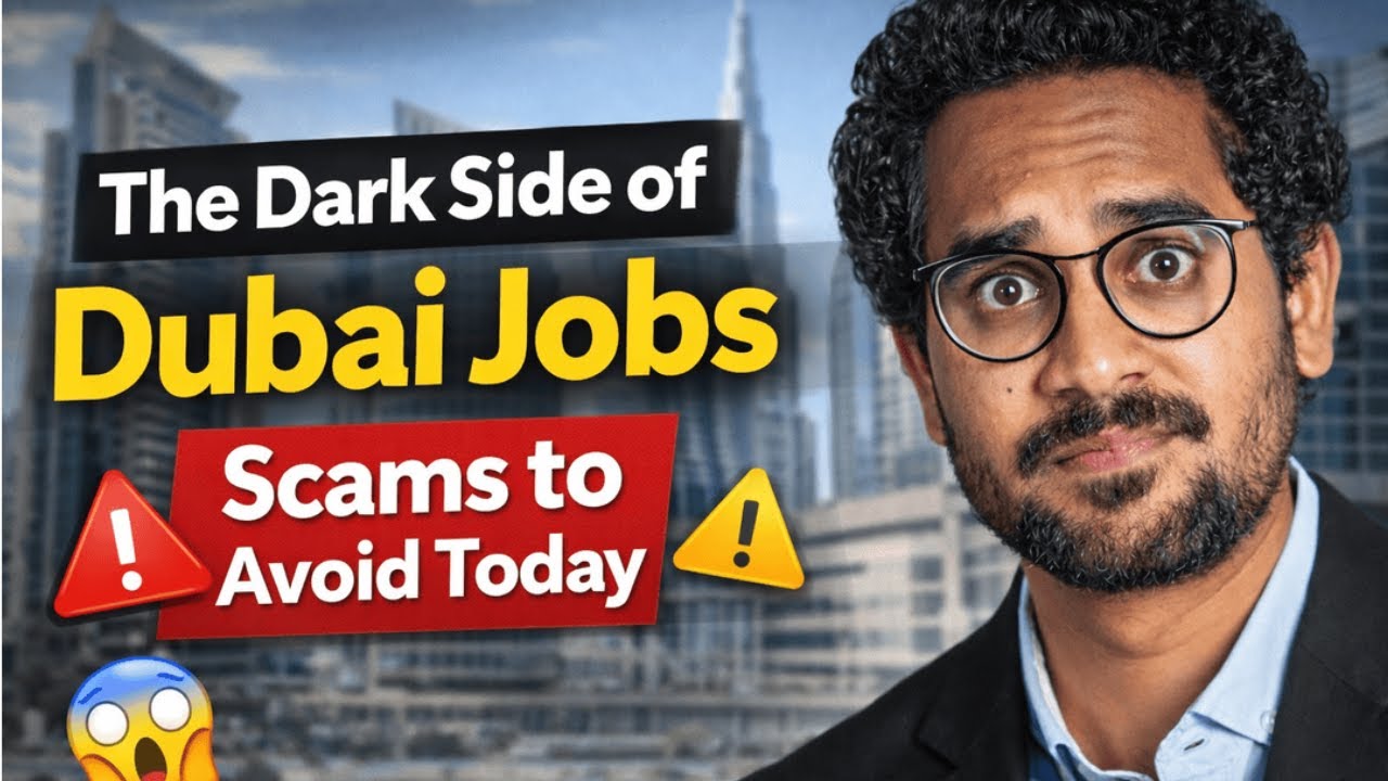 Dubai Job Fraud Reality | How Scammers Trap Job Seekers #Scams nobody will tell you... #dubaijobs
