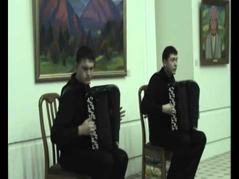 Gaidychuk Volodymyr & Ivan "Duo accordions" - (A.Piazzolla "Oblivion")