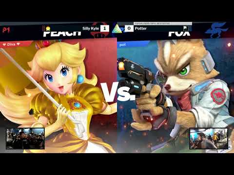 Ascension II Losers Top 8 - Silly Kyle (Peach) vs Potter (Fox)