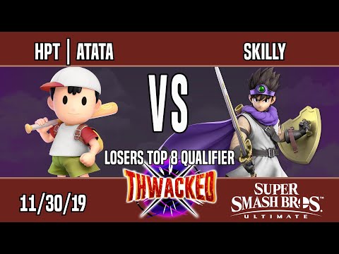 Thwacked - Losers Top 8 Qualifier - HPT | ATATA(Ness) Vs. Skilly(Hero)