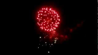 preview picture of video 'New Years Day fireworks in Burnie, Tasmania'