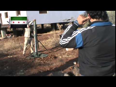 استهداف مقرات النظام في كتيبة جدية في ريف درعا بقذائف الهاون من قبل لواء أحرار إنخل