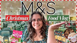 Marks and Spencer Christmas Food | Christmas Grocery Shopping | UK Christmas Food Shop 🇬🇧