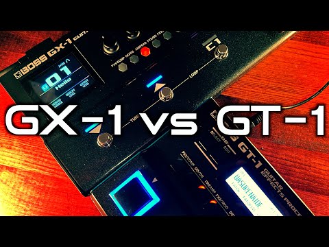 【売切続出】BOSS GX-1 vs GT-1徹底比較レビュー！