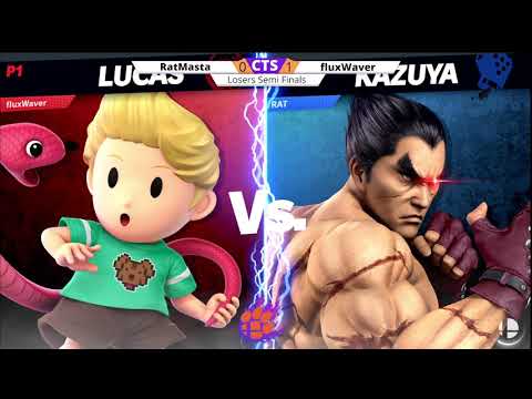 Clocktower Smash 65 - Losers Semis - fluxWaver (Lucas) vs. Rat Masta (Kazuya) - SSBU