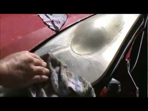 How to Clean your Headlights - 2001 Toyota Celica Headlight Restoration | Headlamp Cleaner