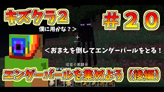 マイクラ　【キズクラ２】　＃２０　エンダーパールを集めよう【後編】