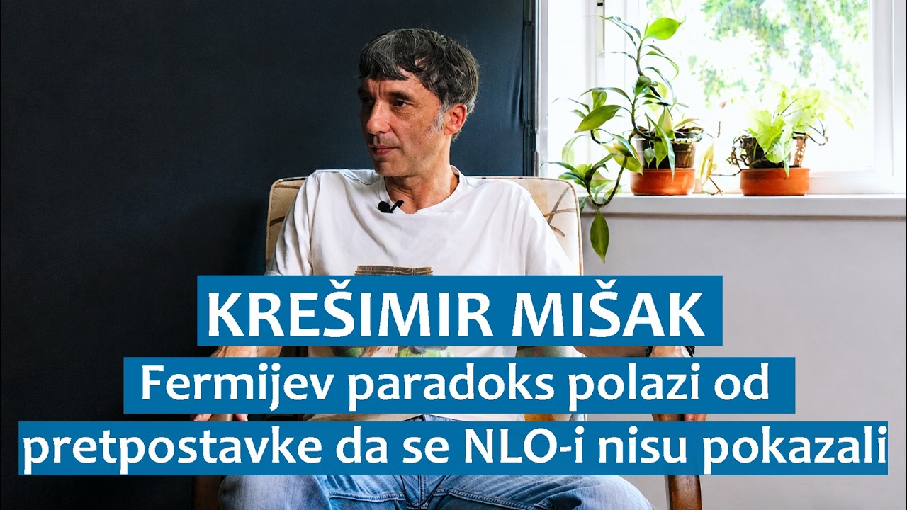 Krešimir Mišak: Fermijev paradoks polazi od pretpostavke da se NLO-i nisu pokazali