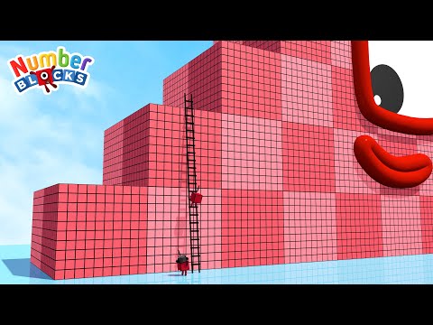 Numberblocks Step Squad NEW 1 to 110000 BIGGEST - The Amazing Step Squad Numberblocks HUGE
