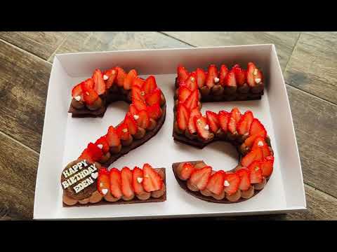 עוגת מספרים 25 - תמונה מהסרטון
