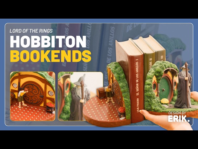 Vídeo relacionado con Renovatio, Sujetalibros de Metal de LOTR: Decoración de Oficina y Habitaciones de Adultos o niños, Regalo Friki, sujetalibros Antideslizantes de contrapeso, Tope y Organizador de Libros