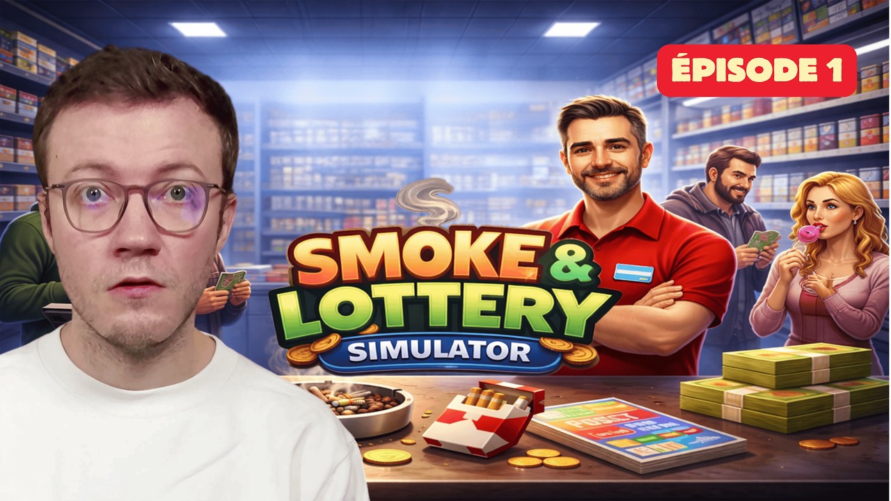Smoke & Lottery Simulator — Smoke & Lottery Simulator : J'ouvre mon bar tabac ! EP1