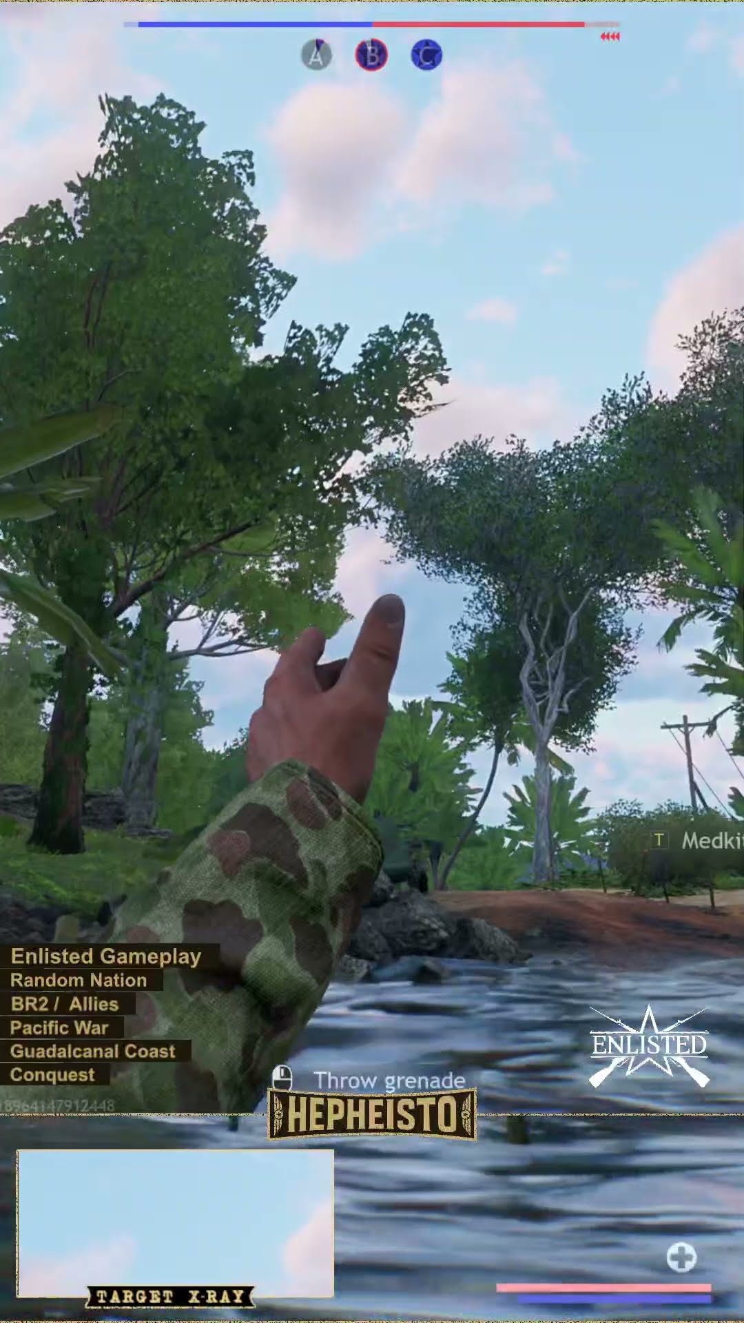 Machine Gunner eliminates Ta-Se Tank with Explosives Pack
