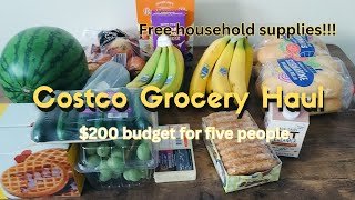 small haul, using our annual Costco Rebate!!
