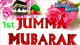 Jummah Mubarak Whatsapp Status 2022  Ramadan Ka 1s