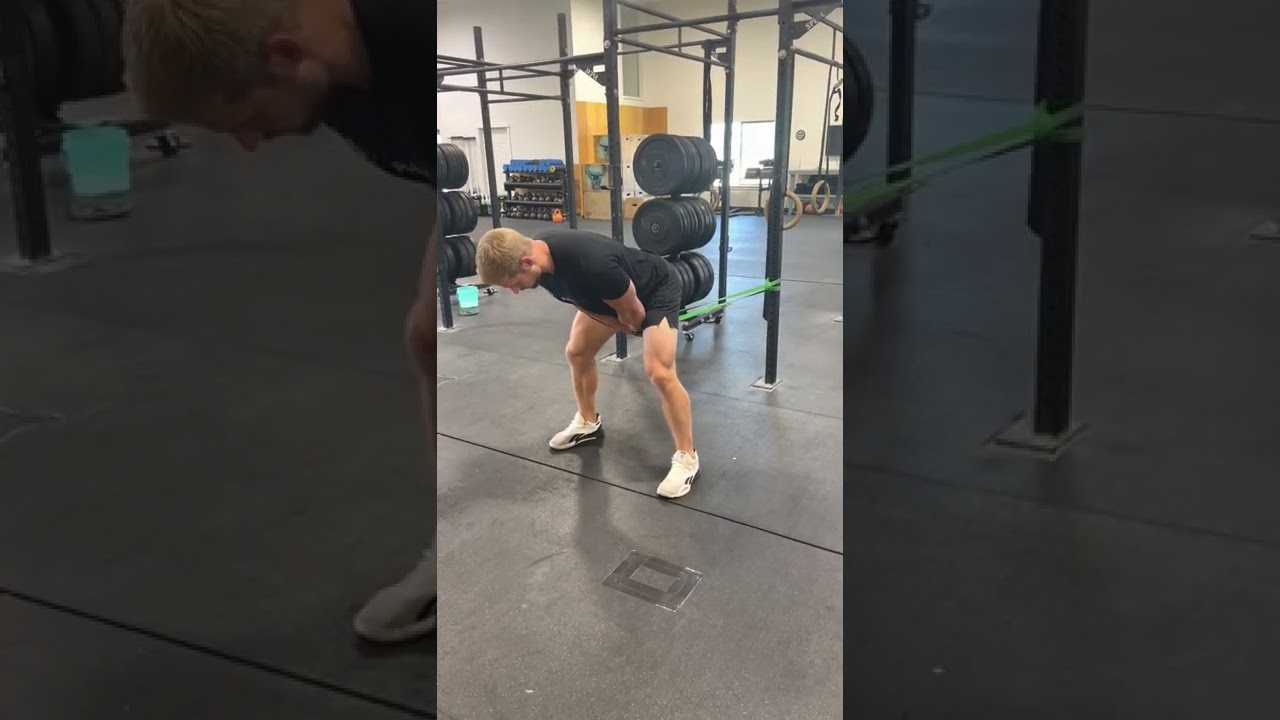 Banded Hip Hinge Pull-through - YouTube