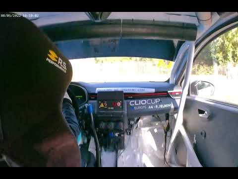 Clio Cup Imola drift with Felice Jelmini