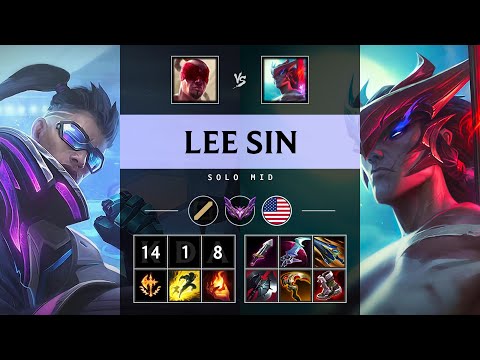 Lee Sin Mid vs Yone: Legendary - NA Master Patch 14.23