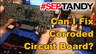 Retro Rewind: Battery Leakage Troubles - TRS-80 PC-1 Printer Repair (#SepTandy)