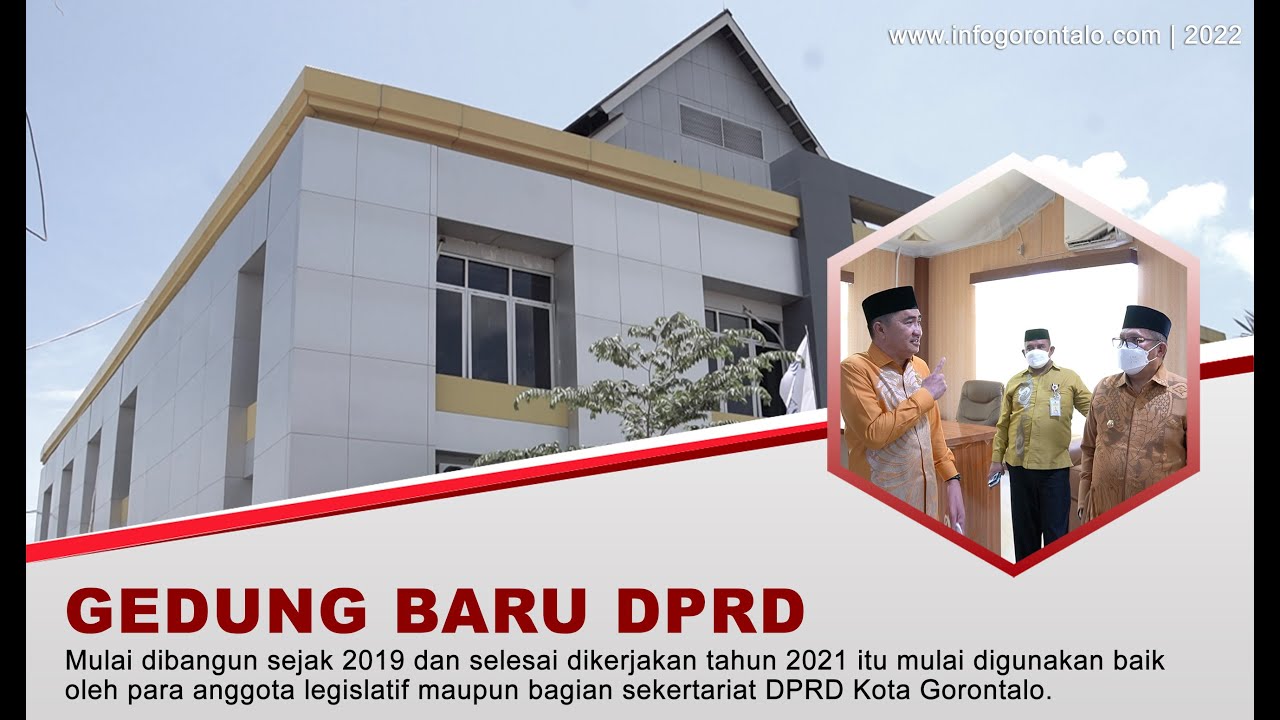 Bangunan Megah DPRD Kota Gorontalo Mulai Difungsikan