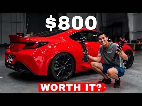 $800 Coilovers WORTH IT? | 2022 GR86
