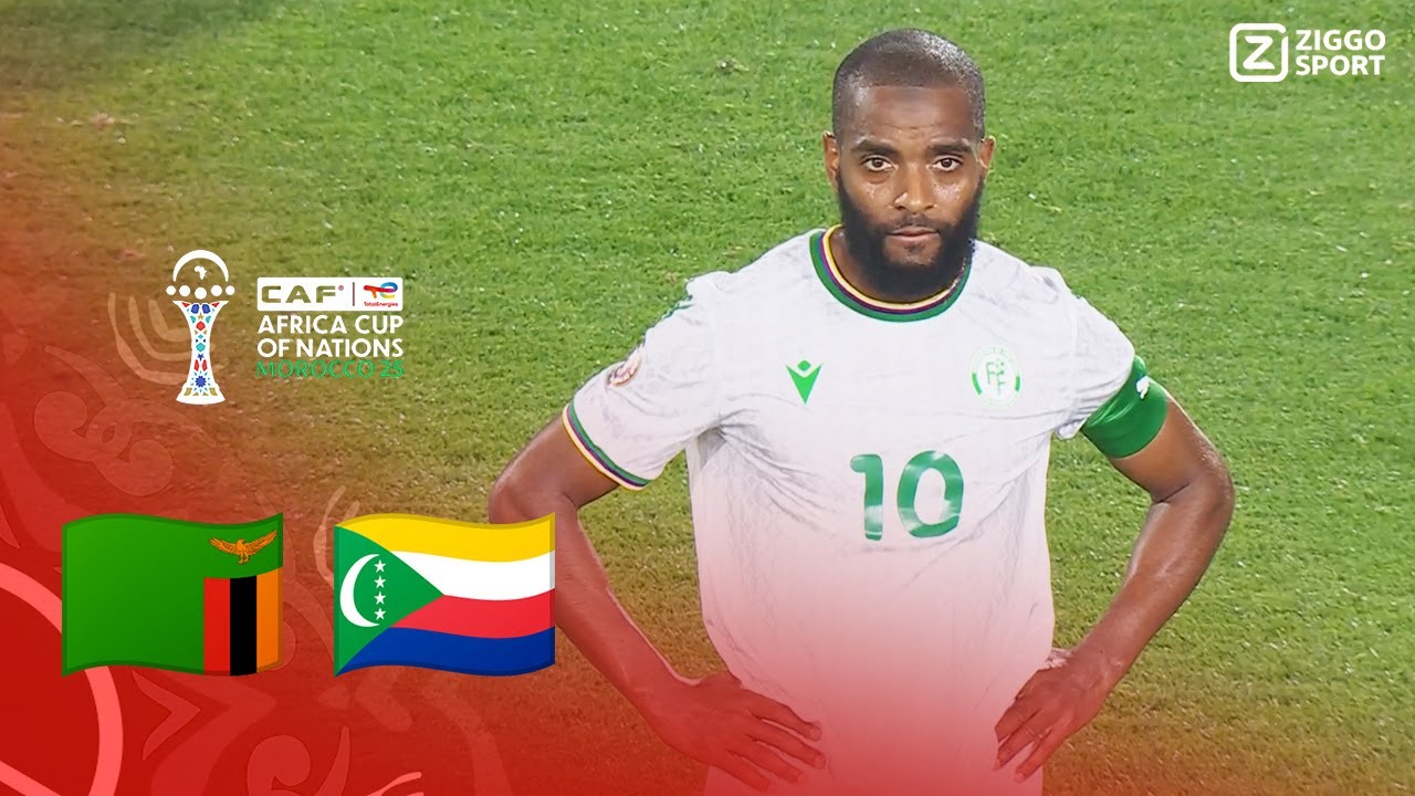 BELANGRIJKE WEDSTRIJD IN DE GROEP VAN MAROKKO!🥵😱| Zambia vs Comoren | Afrika Cup 2026 | Samenvatting