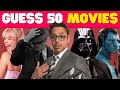 Guess 50 MOVIES By Pictures! 🎞️🎬 Movie Quiz