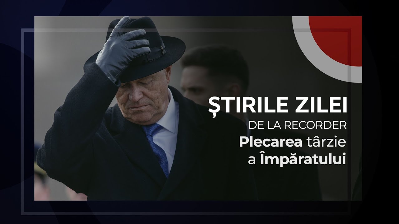 10 FEBRUARIE 2025. Plecarea târzie a Împăratului
