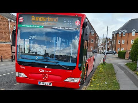 🚍Go North east 5325 NK58 DWC Citaro