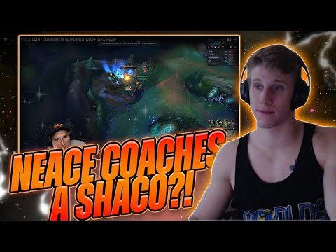 Neace Coaches A SHACO Player?! Rank 1 Shaco Reacts! (INFORMATIVE!) - League Of Legends