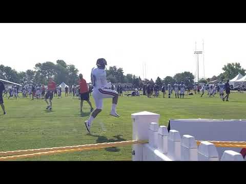 Chicago Bears Training Camp 2018 - TE Hands Drill