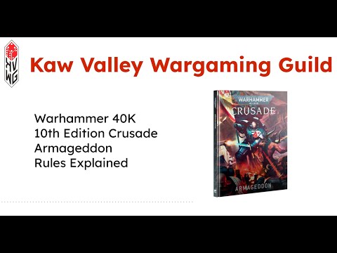 Warhammer 40K Crusade: Armageddon Rules Explained