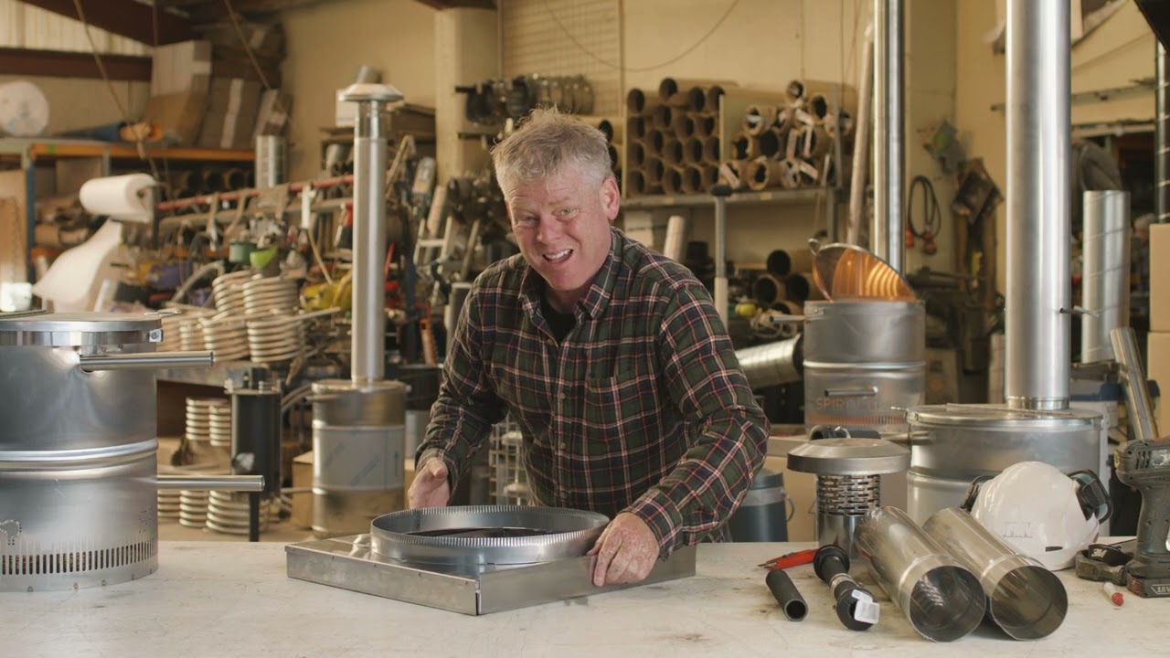 Wood Fired Bath Heater Ash Drawer