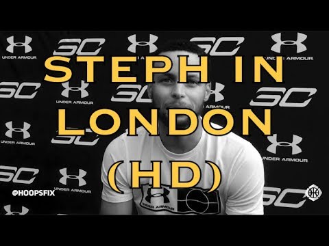 Steph Curry London (HD compilation): Teddy Riner, master class, rim with no net w/ Dell in Virginia