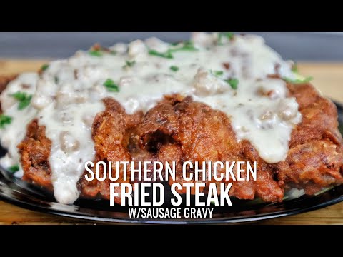 The ONLY Southern Chicken Fried Steak Recipe You Need to Try!