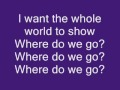 Chris Brown ft. Pitbull - Where Do We Go From Here (LYRICS on SCREEN) -NEW SINGLE-