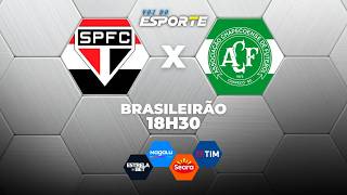 SÃO PAULO X CHAPECOENSE - AO VIVO | CAMPEONATO BRASILEIRO – 12/03/2026