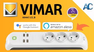 Vimar Smart Home Multipresa Smart Wi-fi | Compatibile con Alexa e Google Assistant
