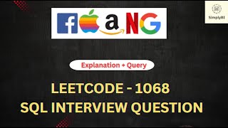 Download the video "Leetcode 1068 - Product Sales Analysis I | Crack Sql Interview in 50Q | #sql #mysql #leetcode"