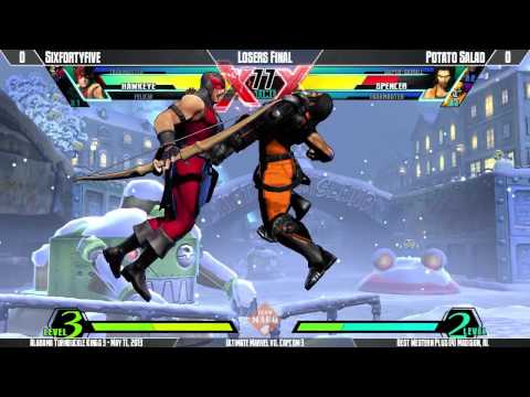 ATK3 - UMvC3 - Singles - [MARQ] Sixfortyfive vs [MARQ] Potato Salad
