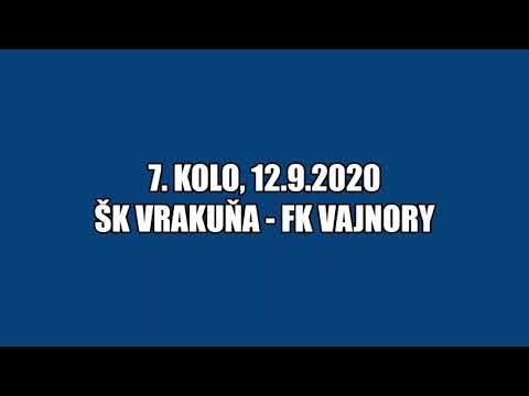 7. kolo ŠK Vrakuňa - FK Vajnory