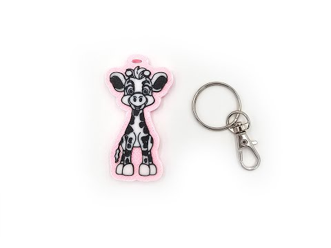 Giraffe Keyring
