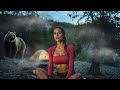 SOLO GIRL Relaxing On Wild Camp Eat Sleep ASMR